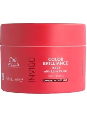 SHC4200 Wella Professionals Invigo Color Brilliance Maske 150 ml - Kalın Telli Saçlar Için Renk Koruması