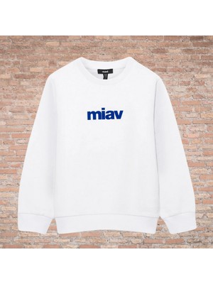 Ays Bebe Miav Baskılı Çocuk Sweatshirt