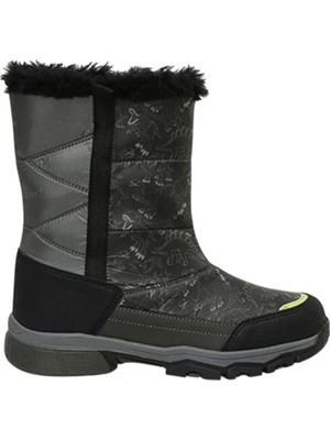 Bay Emir Kinetx Tormen 2 PR İçi Kürklü Fermuarlı Erkek Çocuk Bot HAKİ