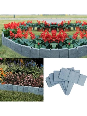 Hsc Bilişim Taş Görünümlü Bahçe Çiti