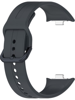 Dexmon Xiaomi Redmi Watch 4 5 6 / Xiaomi Smart Band 9 Pro 8 Pro Uyumlu Tokalı Çizgi Desenli Silikon Kordon