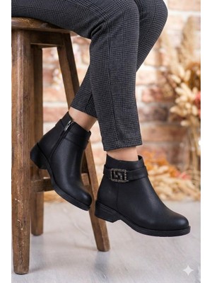 Fort 16142 Rahat Toka Detaylı Kaymaz Taban Sıcak Astar Kadın Bot