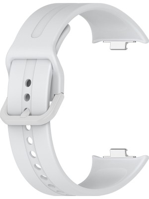 Dexmon Xiaomi Redmi Watch 4 5 6 / Xiaomi Smart Band 9 Pro 8 Pro Uyumlu Tokalı Çizgi Desenli Silikon Kordon