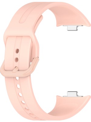 Dexmon Xiaomi Redmi Watch 4 5 6 / Xiaomi Smart Band 9 Pro 8 Pro Uyumlu Tokalı Çizgi Desenli Silikon Kordon