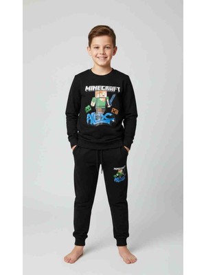 Özsa Karakter Erkek Çocuk Şardonlu Kışlık Eşofman Takımı