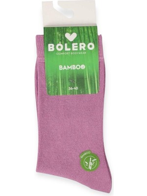 Bolero Kadın Dikişsiz Bambu Çorap
