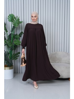 Medine Ipeği Ferace Elbise