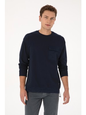 U.s. Polo Assn. Erkek Lacivert Sweatshirt 50316401-VR033