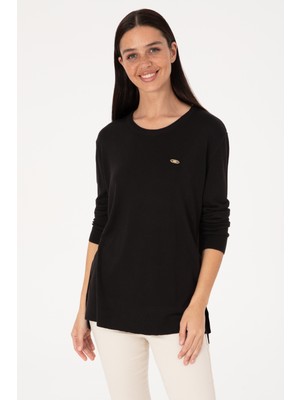 U.s. Polo Assn. Kadın Siyah Kazak /triko 50314454-VR046