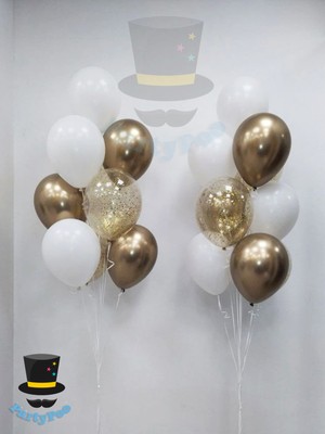 Gold Balon Seti 25'li Doğum Günü, Bride To Be Seti Parti Seti