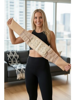 Wiforte Manyetik Bel Korsesi Mıknatıslı Medikal Bel Destek Kemeri Terapi Korsesi Dik Duruş 16 Mıknatıslı