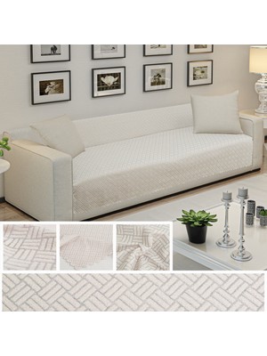Sycamore Home Kaymaz Tabanlı Koltuk Örtüsü 175X215 cm – Altı Polarlı, Örme Kumaş, Çekyat ve Kanepe Uyumlu