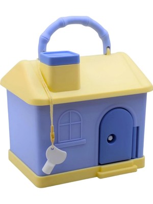 NW NessiWorld Kilitli Plastik Ev Kumbara