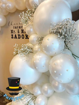 Inci Konsept Krem Renk Balon Seti 20'li