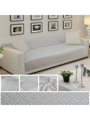 Sycamore Home Kaymaz Tabanlı Koltuk Örtüsü 175X215 cm – Altı Polarlı, Örme Kumaş, Çekyat ve Kanepe Uyumlu