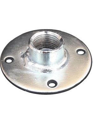 Verto 3/4 Galvanizli Boru Flanşı Duvara Montaj Için