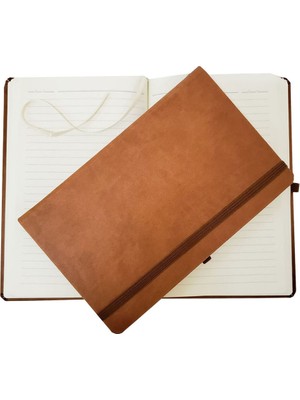 Verto Kahverengi Deri Defter