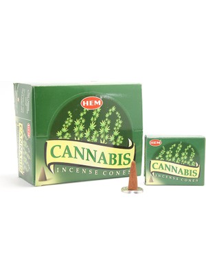 Verto Cannabis Aromalı Konik Tütsü