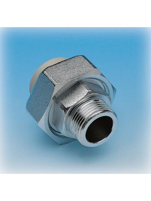 Verto Ege Yıldız Pprc 25X3/4 Oynar Başlı Erkek Rakor Gri