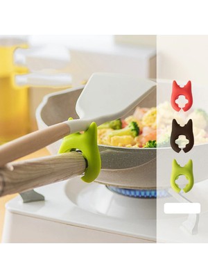 Verto Silikon Tava Tencere Kaşık Tutucu