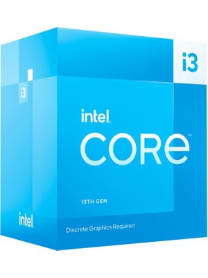 Verto Intel Core Cı3 13100F 3.40GHZ 12MB 1700P Fanlı (Box)