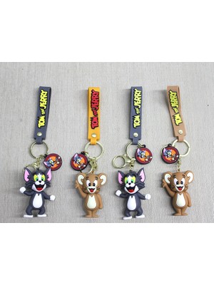 Verto Tom ve Jerry Silikon Anahtarlık