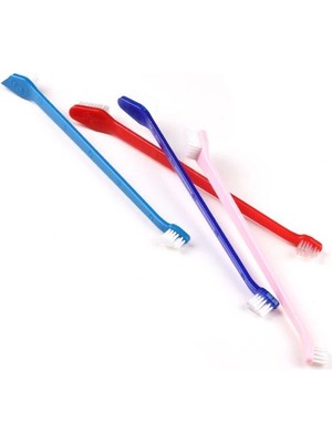 Verto Plastik Köpek Diş Fırçası 4 Adet