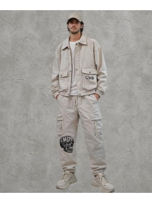 Czmd Raw Skull Bone Denim Set