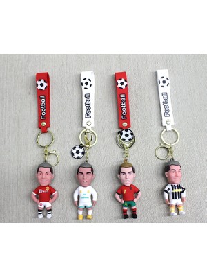 Verto Ronaldo Silikon Anahtarlık