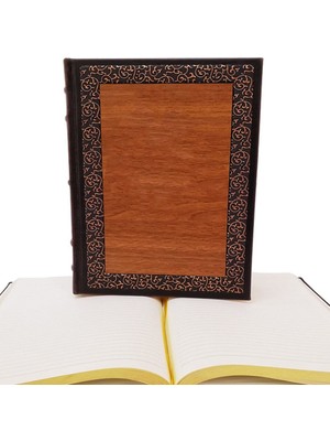 Verto Ahşap Deri Defter