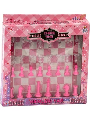 Go İthalat Satranç Takımı - Pembe (784)