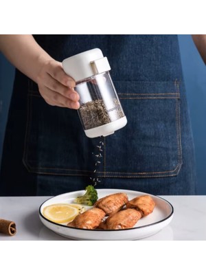 Verto Tekli Basmalı Baharatlık Tuzluk