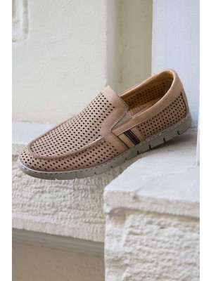 Vantaggio Shoes Rover %100 Hakiki Deri Delikli Comfort Erkek Ayakkabı