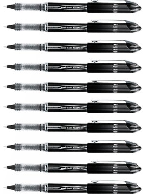 Artlantis Siyah Pilot Kalem UB-205 Vision Elite 0.5mm 10 Adet Uniball Pilot Kalem 0.5 mm Roller Uçlu Pilot Kalem Ince Uçlu Likit
