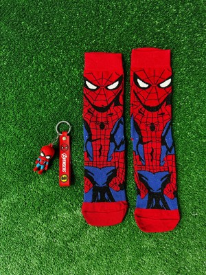 CNS Concept Spıderman Çorap & Anahtarlık Takım
