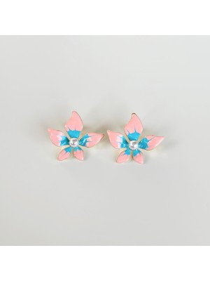 Vesce Atelier Marine Blossom  Çelik Küpe