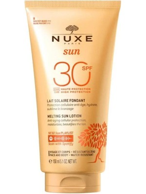 Nuxe Gün Boyu Güneş Işınlarından Korunmasını Sağlayan Nemlendirici Güneş Kremi SPF30 150ML