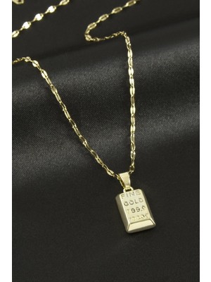 Bijuteri Net Külçe Lüks Çelik Kolye