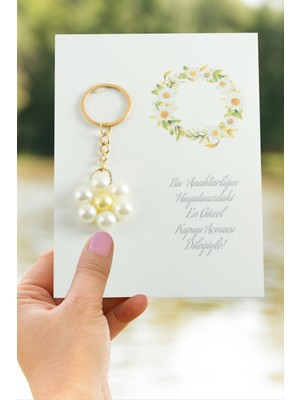 LTG Nova Papatya Inci Anahtarlık