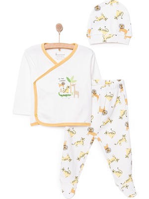 Bebbek Bebbek, Erkek, Zıbın-Şapka-Patikli Alt, Zarf Yaka