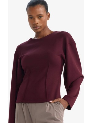 DeFacto Bisiklet Yaka Uzun Kollu Tişört G6598AX25WN