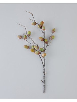 English Home Acorn Branch Tek Dal Yapay Çiçek 76 cm Yeşil