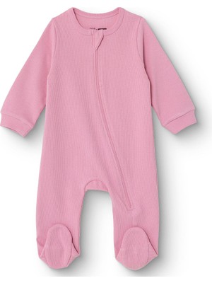 Hellobaby Hellobaby, Kız, Patikli Tulum, Fermuarlı, Bisiklet Yaka, Uzun, Uzun Kol