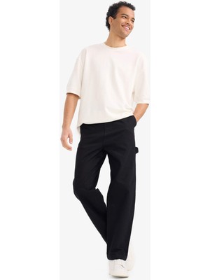 DeFacto %100 Pamuk Baggy Fit Pantolon E9020AX25AU