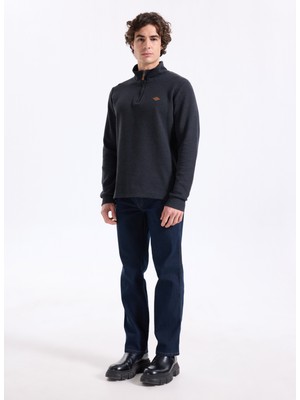 Wrangler Normal Bel Straight Siyah Erkek Denim Pantolon MW12175001 Siyah Denim Pantolon