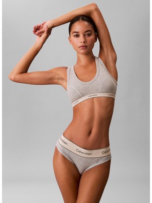 Calvin Klein Gri Kadın LV00QF8594 Ck Women Bralet Sütyen