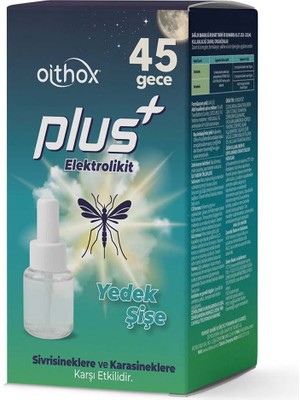 Oithox Plus Elektrolikit Yedek 45 Gece