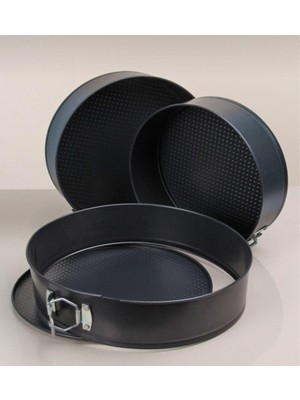 İlk El Grup 3'lü Kelepçeli Kek Kalıbı Seti (IEG34)