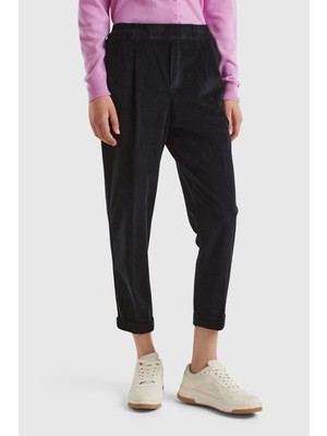 United Colors Of Benetton Siyah Kadın / Kız Yetişkin Pantolon Model Kodu: ( 4HA2556K4100)