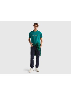United Colors Of Benetton Lacivert Erkek Yetişkin Pantolon Model Kodu: ( 41ULUF04Z616)